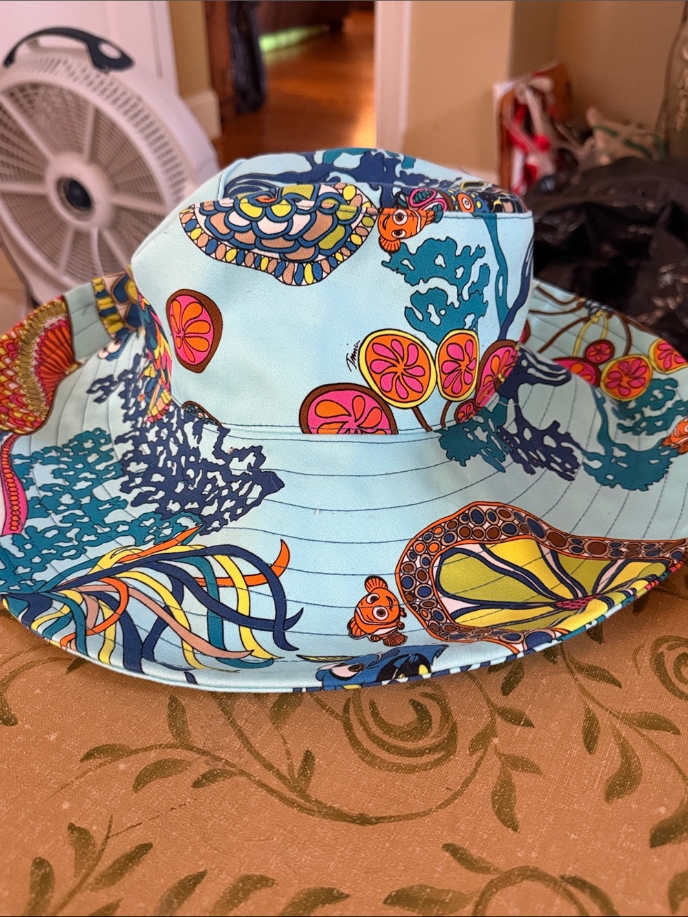Trina Turk Nemo Print Sun Hat